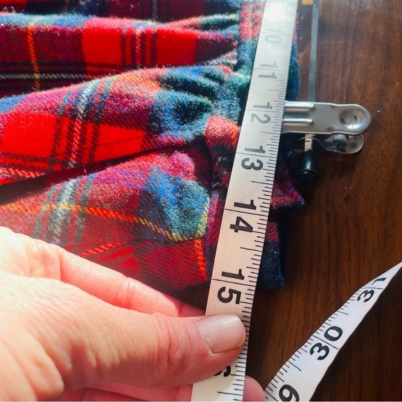 Vintage Pendleton Boyd Tartan Wool Plaid Midi Skirt - Picture 10 of 11